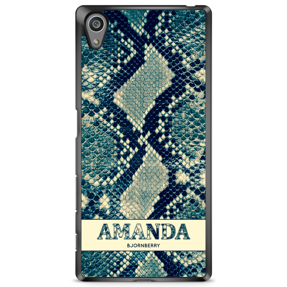 Sony Xperia Z5 Premium Case Custom - Custom Blue Snake