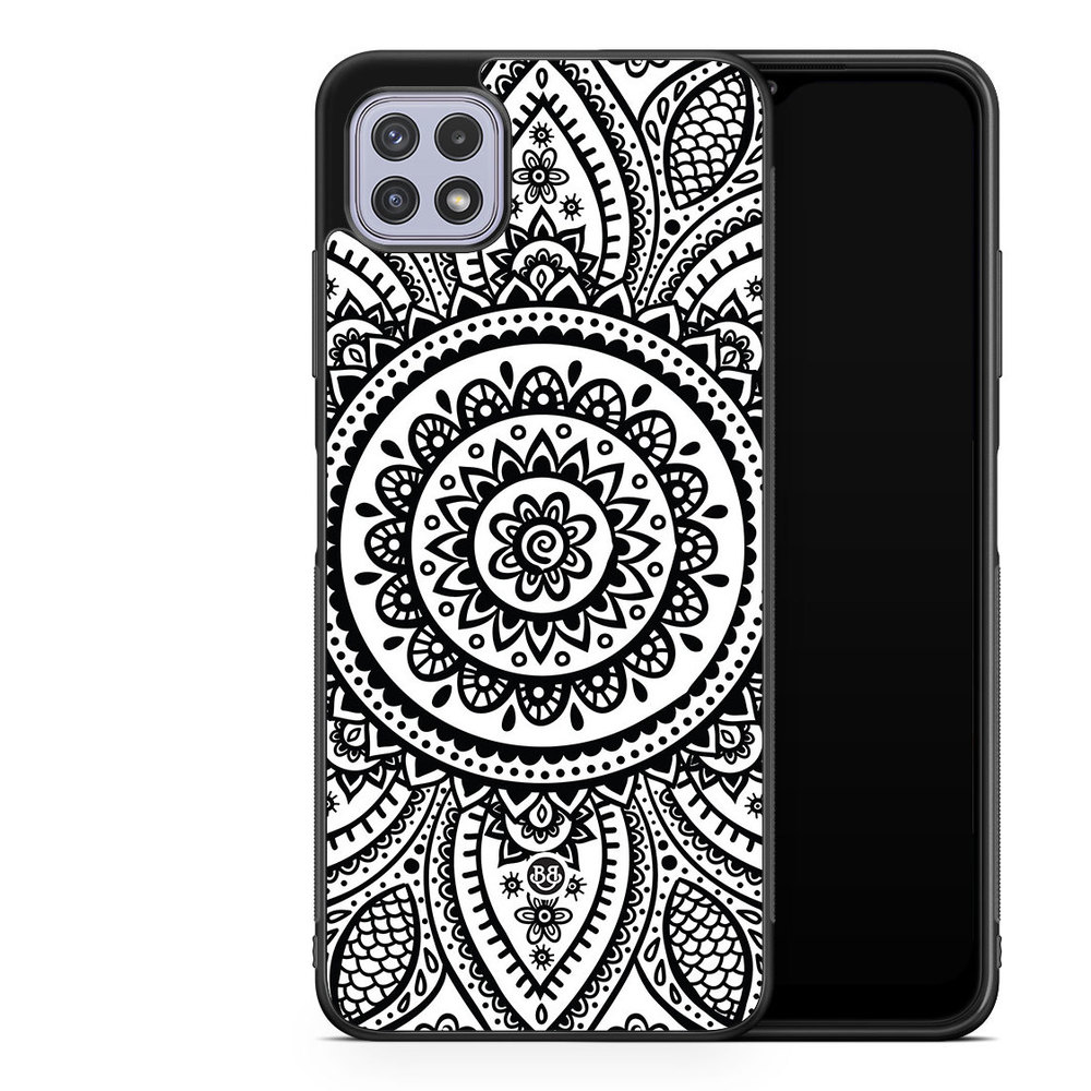 Samsung Galaxy A22 4G Case - Henna Mandala