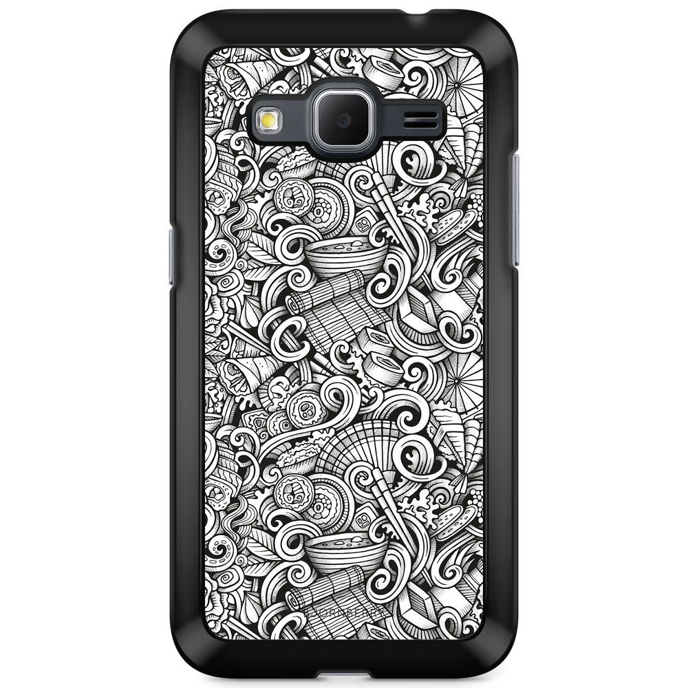 Samsung Galaxy Core Prime Case - Japanese Pattern