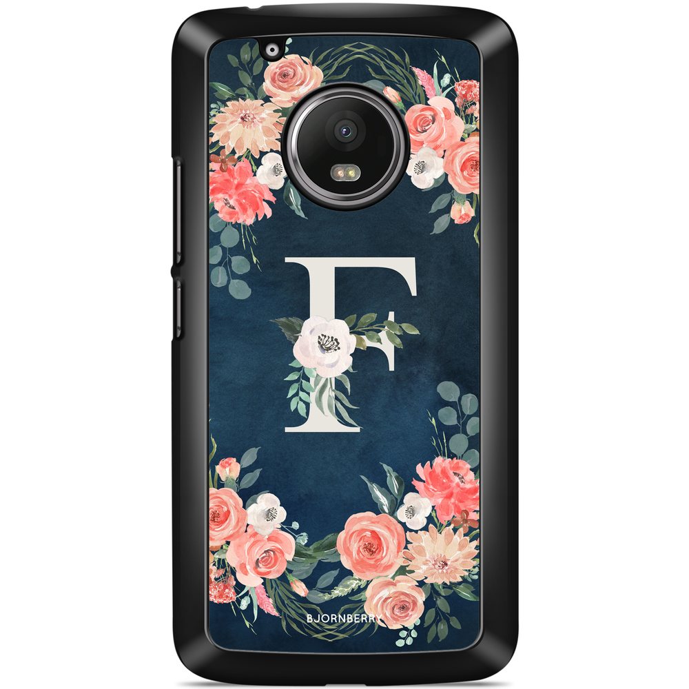 Moto G5 Plus Case - Monogram F