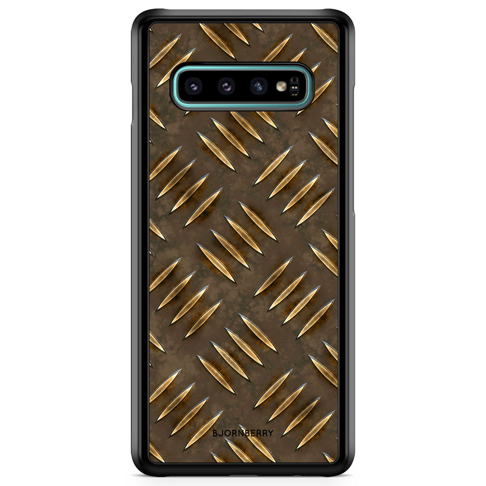 Samsung Galaxy S10 Plus Case - Steel Pattern