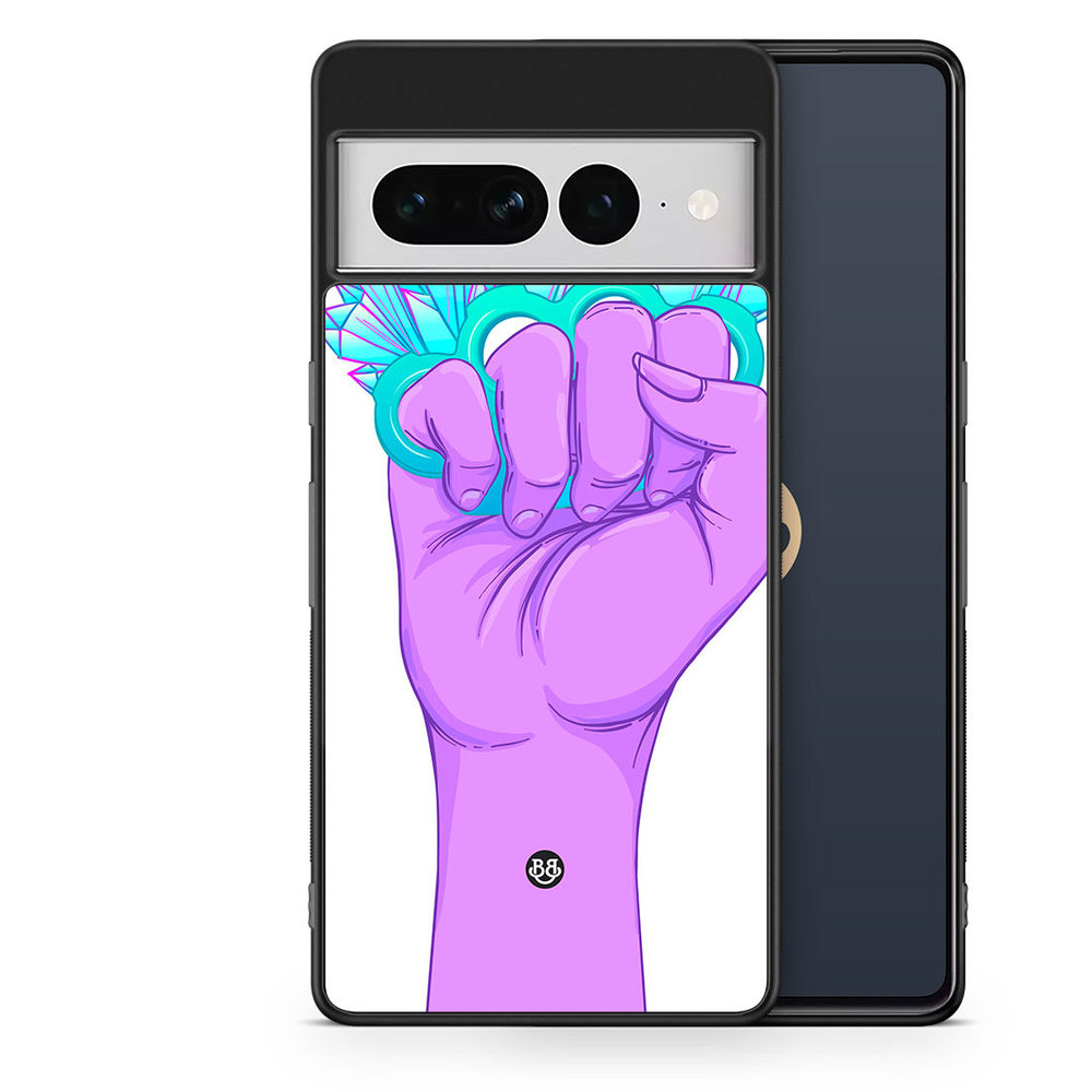 Google Pixel 7 Pro Case - Crystal Knuckles
