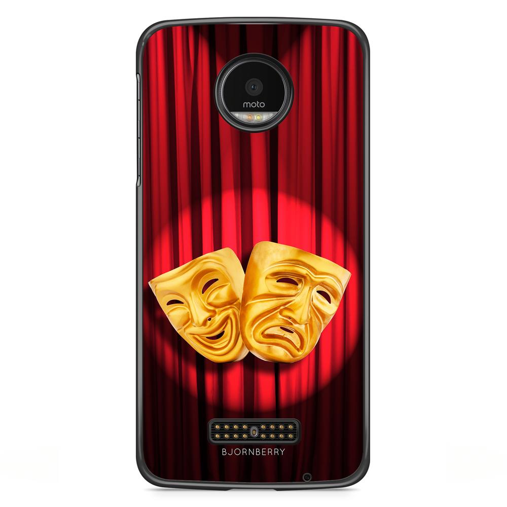 Moto Z2 Play Case - Theatre Mask