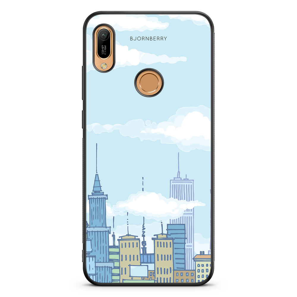 Huawei Y6 2019 Case - Cartoon Skyline