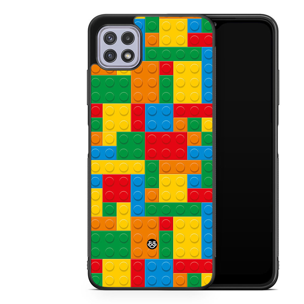 Samsung Galaxy A22 4G Case - Building bricks