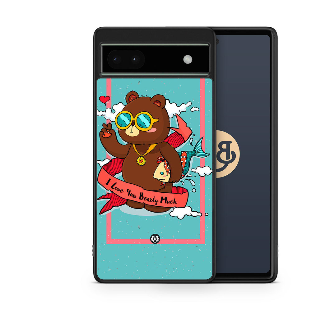 Google Pixel 6a Case - Bear Love