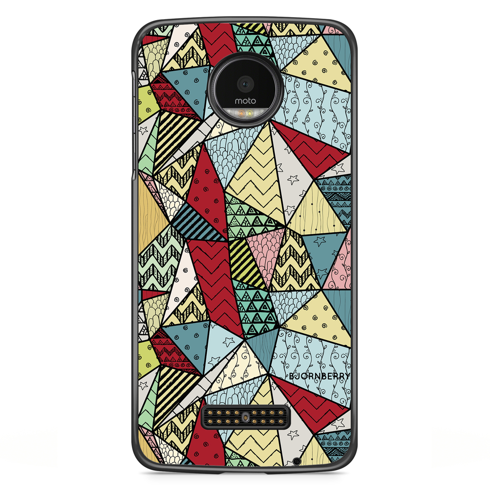 Moto Z2 Play Case - Polygons