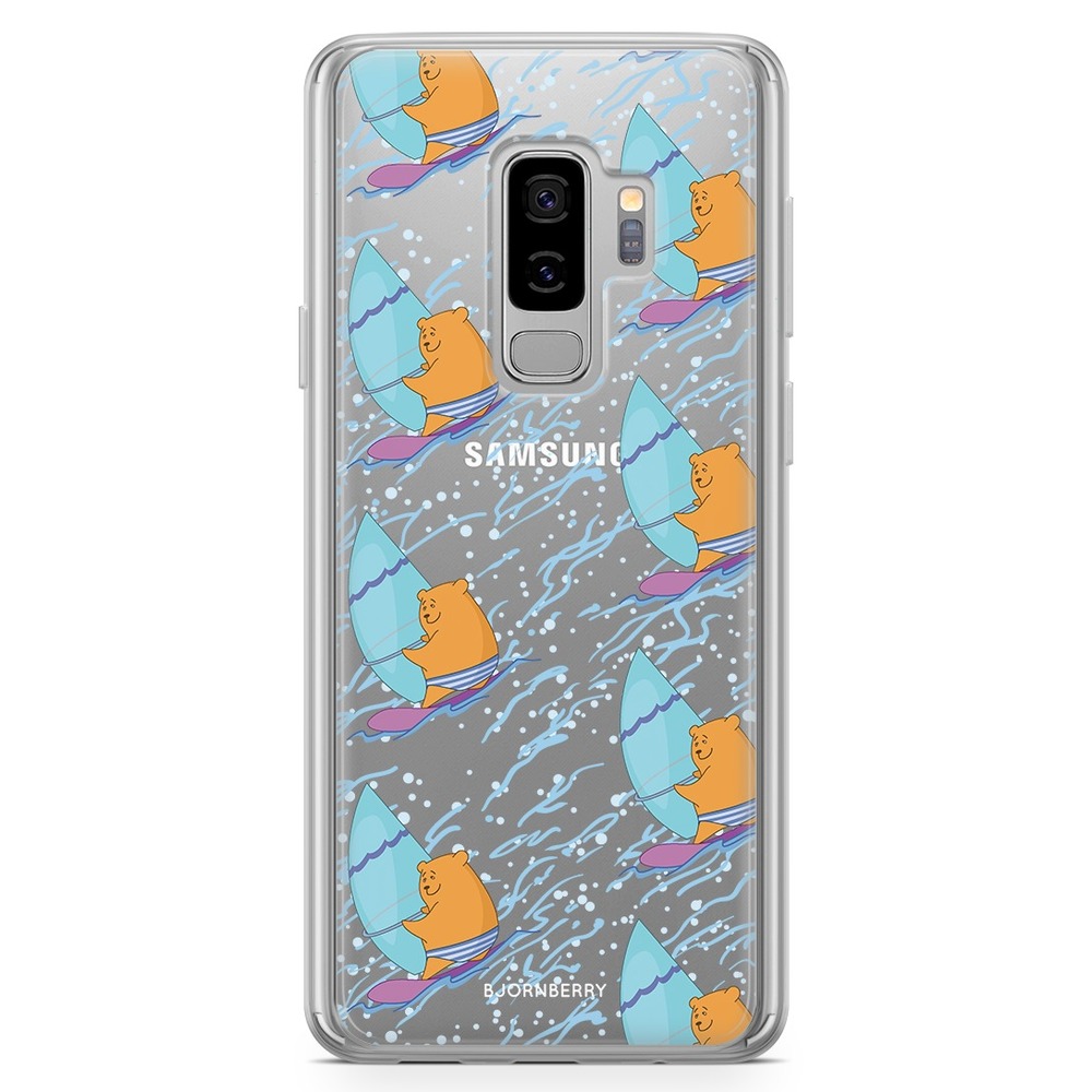 Samsung Galaxy S9 Plus Fashion Case - Bear Surfer
