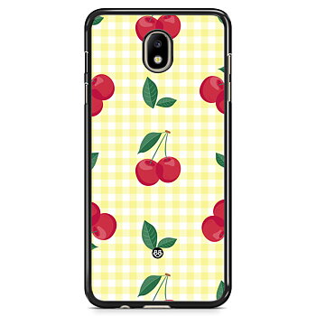 Samsung Galaxy J7 (2017) Skal - SUMMER GARDEN - Cherry Kiss