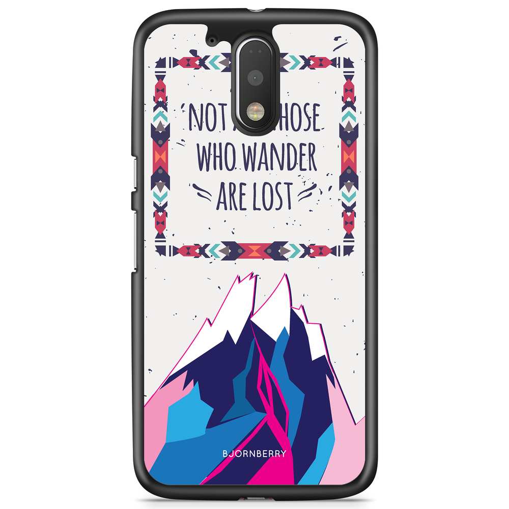 Moto G4/G4 Plus Case - Wander Quote