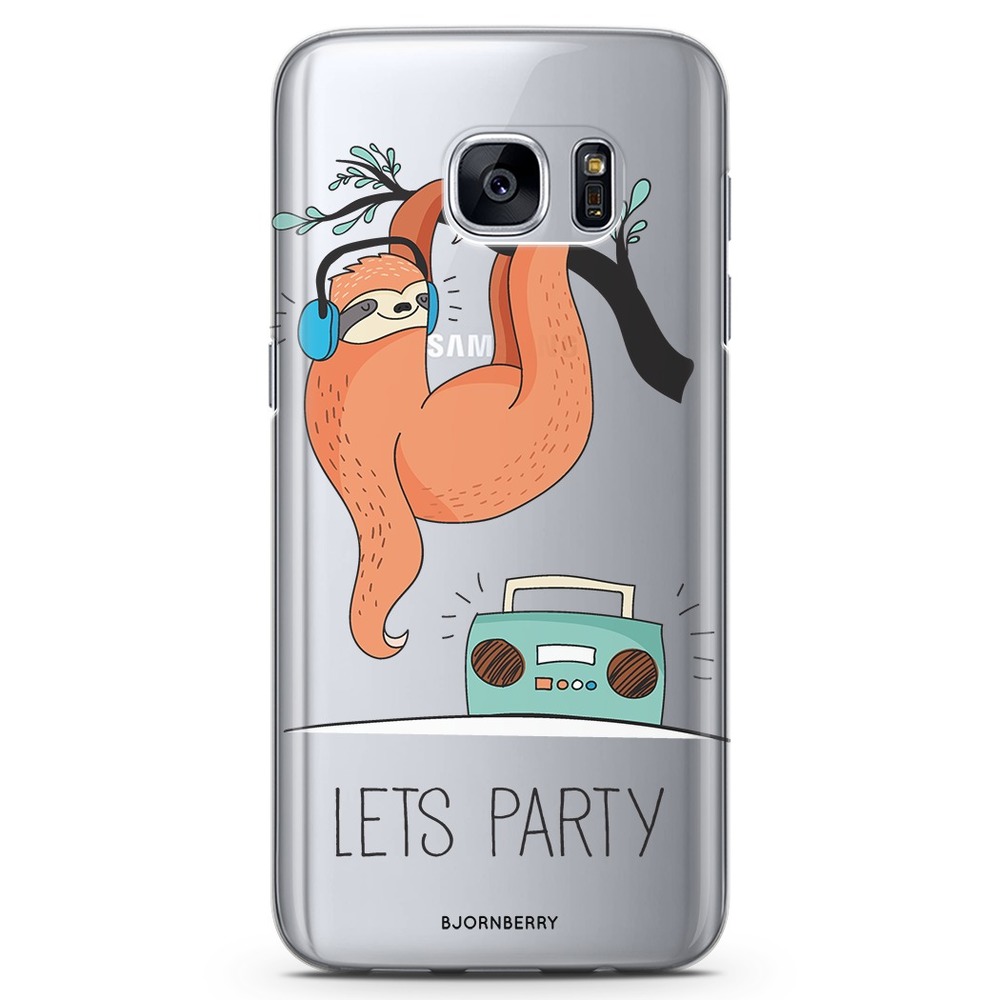 Samsung Galaxy S7 TPU Case - LETS PARTY