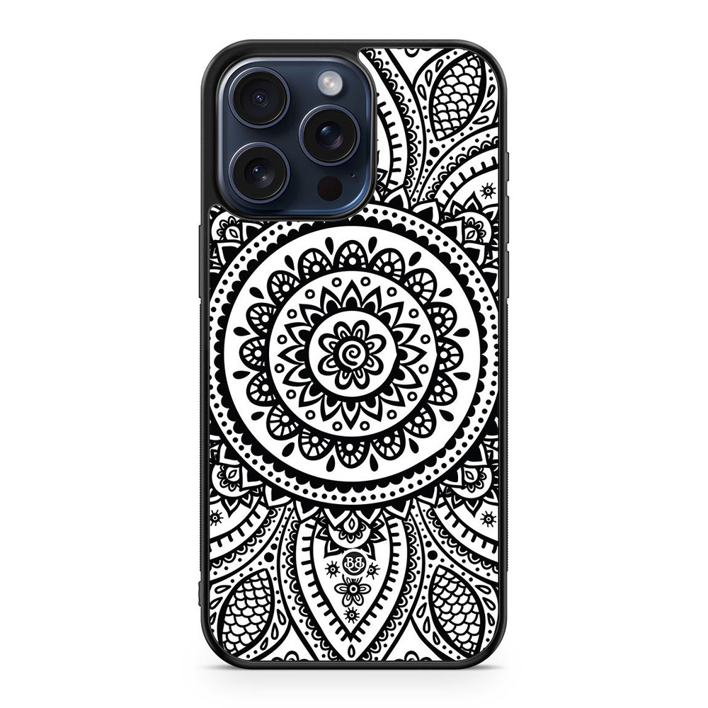 iPhone 15 Pro Max Case - Henna Mandala