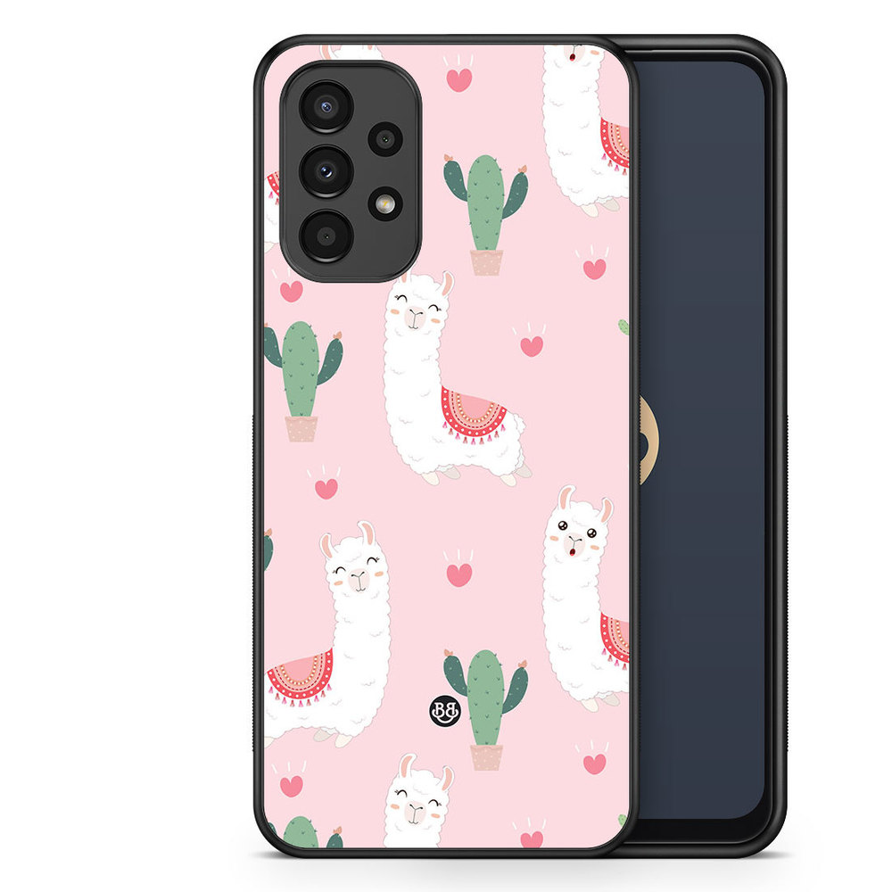 Samsung Galaxy A13 Case - Llama Pattern