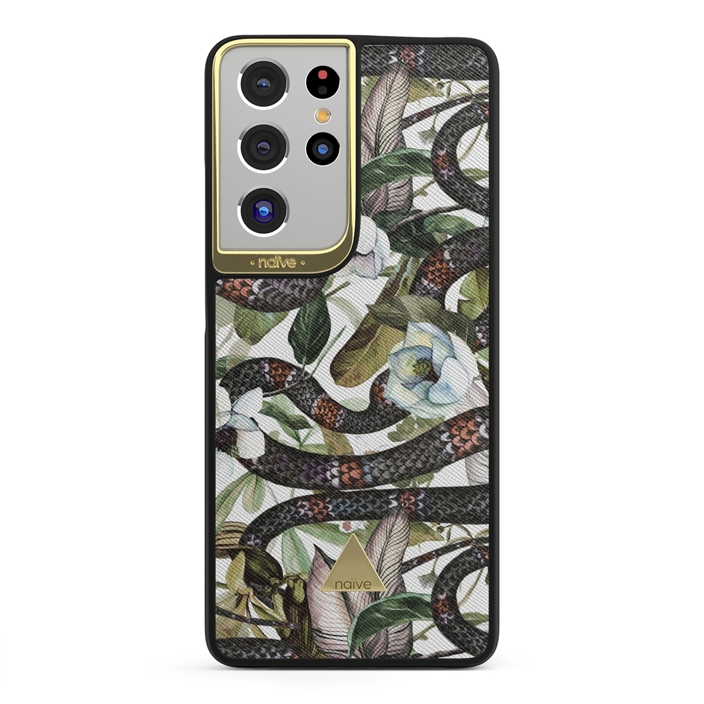 Naive Samsung Galaxy S21 Ultra Case - Jungle Snake