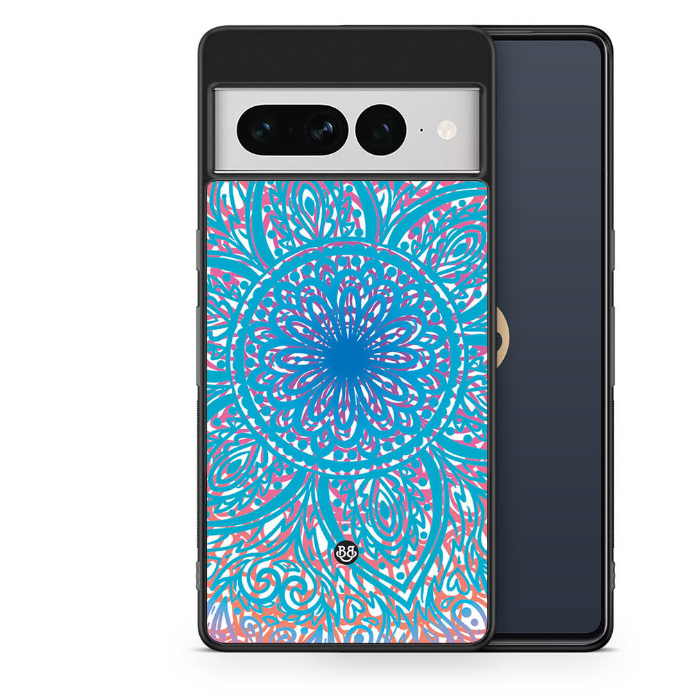 Google Pixel 7 Pro Case - Pastel Mandala