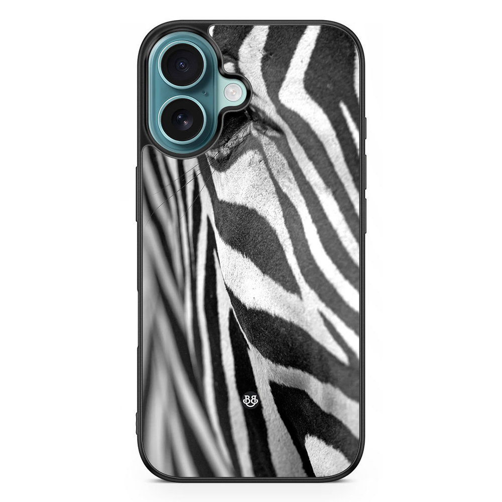 iPhone 16 Case - Zebra Eye