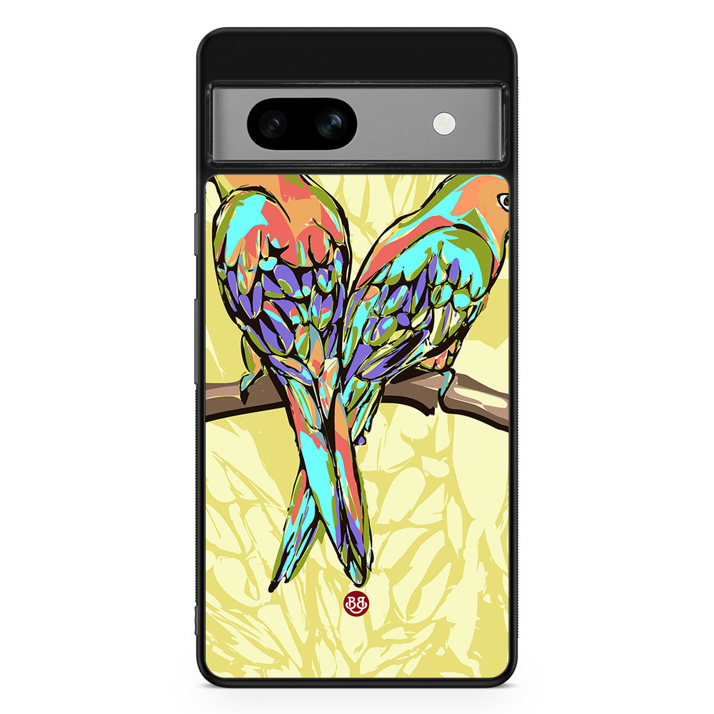 Google Pixel 7a Case - Parrots