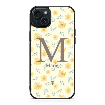 iPhone 15 Plus Custom Case - AWAKEN - Golden Bloom