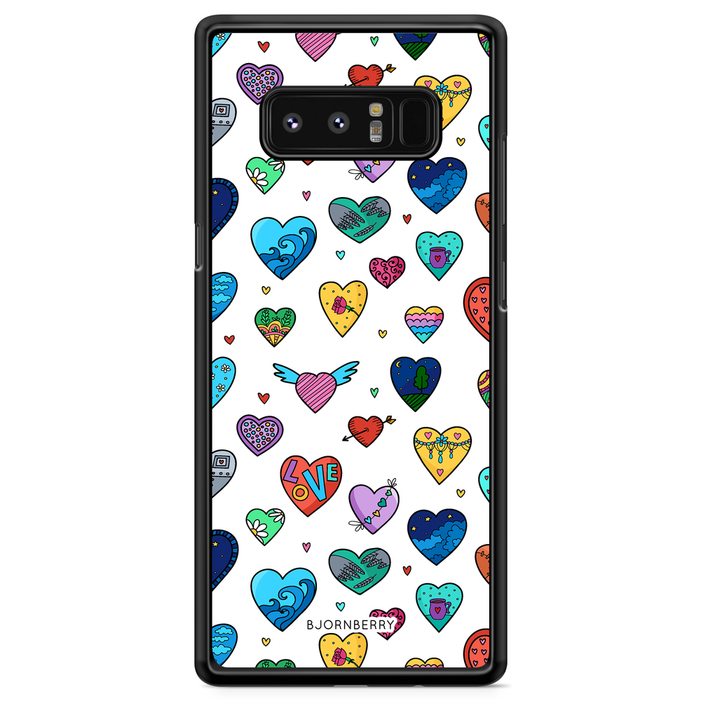 Samsung Galaxy Note 8 Case - Hearts