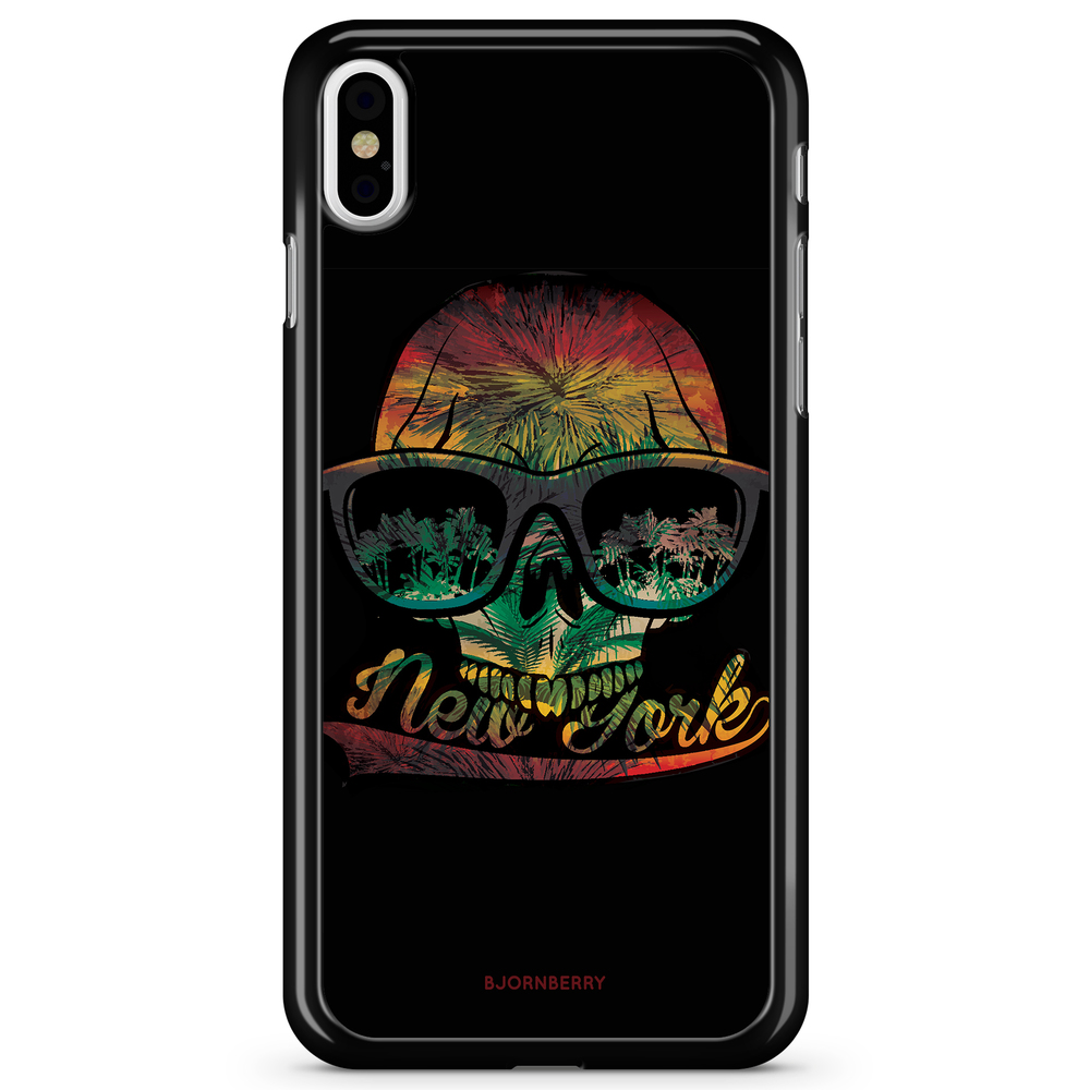 iPhone X / XS Case - New York Skull