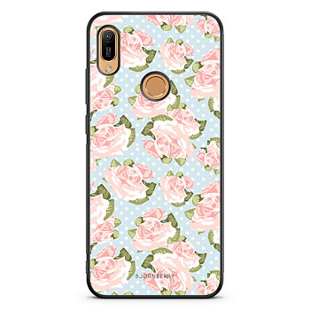 Huawei Y6 2019 Skal - Rosor
