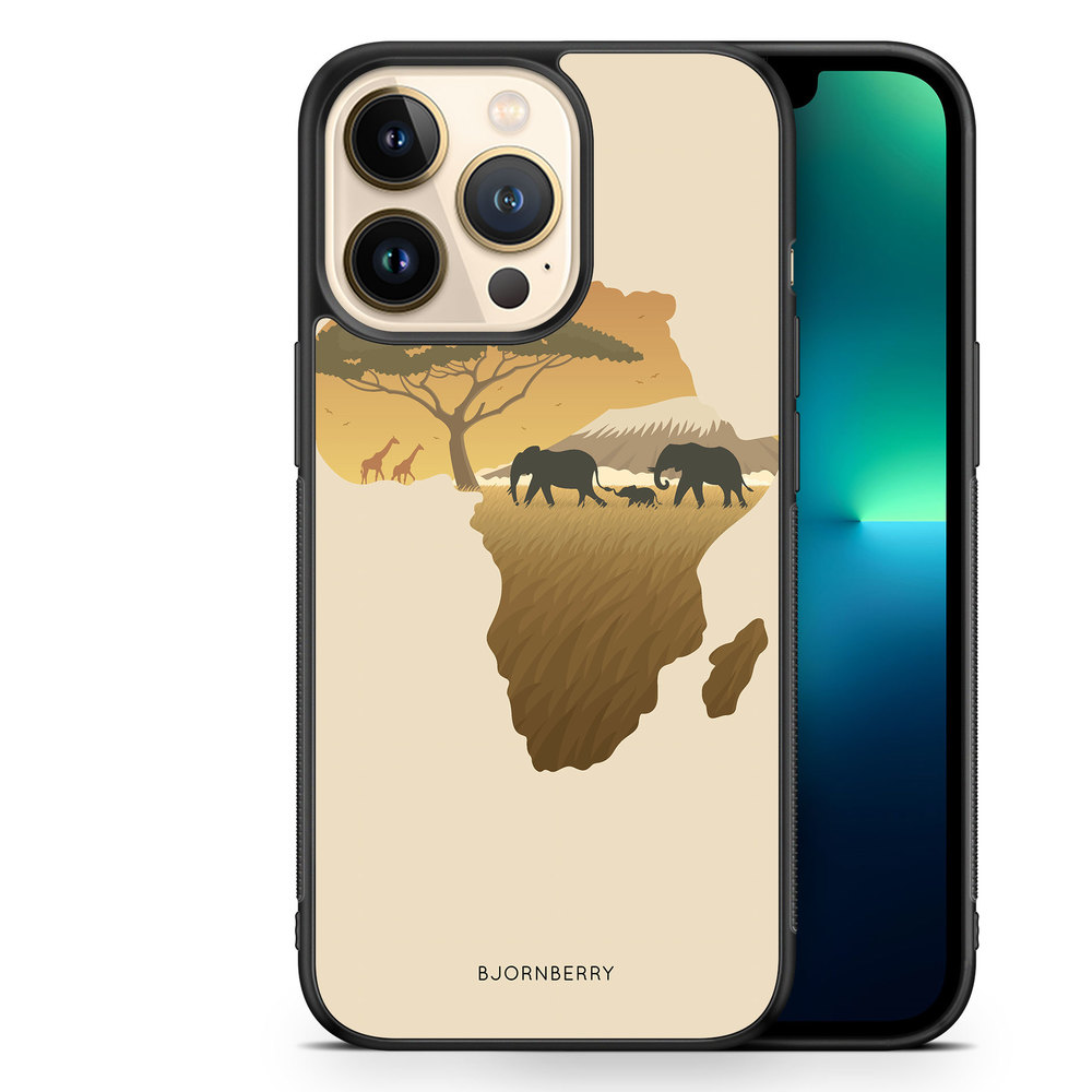 iPhone 13 Pro Case - Africa Brown