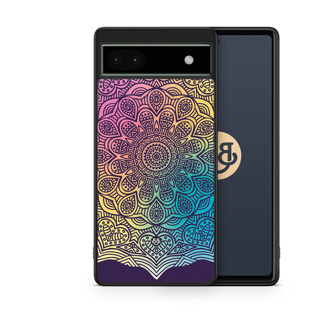 Google Pixel 6a Case - Color Mandala