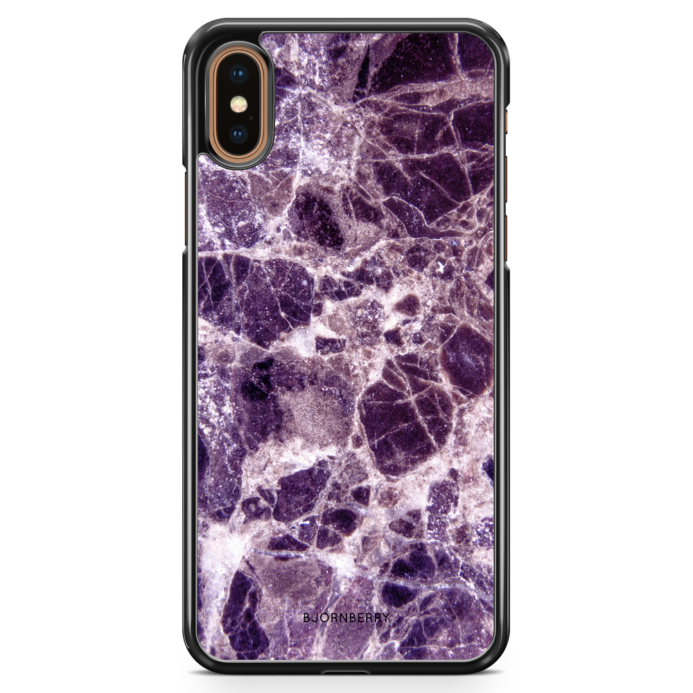 iPhone XS Max Case - Purple Marble