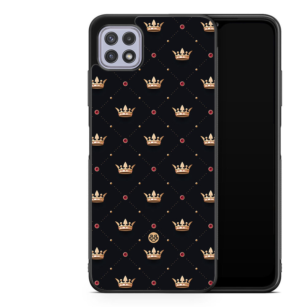 Samsung Galaxy A22 4G Case - Golden Crowns