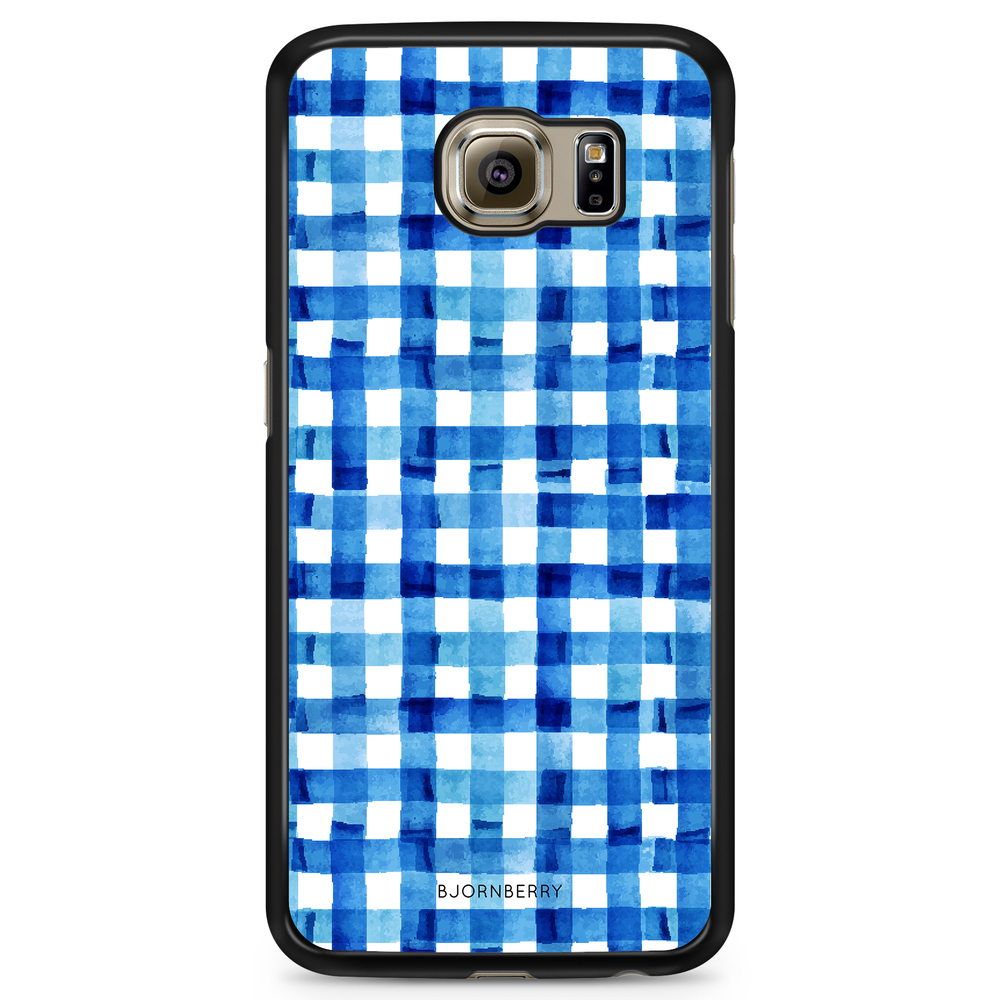 Samsung Galaxy S6 Edge Case - Blue Stripes