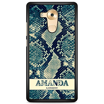 Huawei Mate 9 Skal Custom - Custom Blue Snake