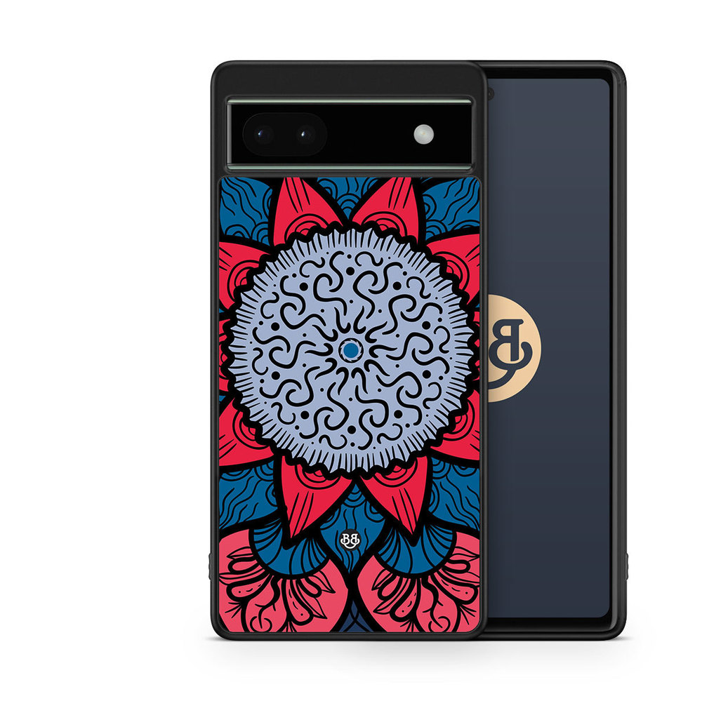 Google Pixel 6a Case - Blue Mandala