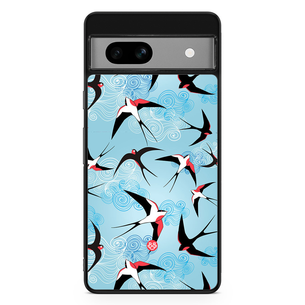 Google Pixel 7a Case - Swallows