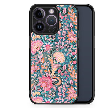 iPhone 14 Pro Case - Fantasy Flowers