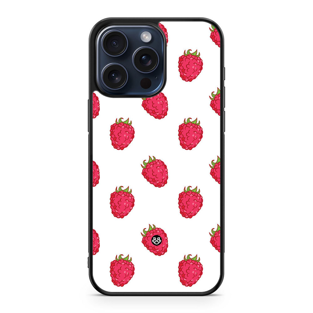 iPhone 15 Pro Max Case - Raspberry