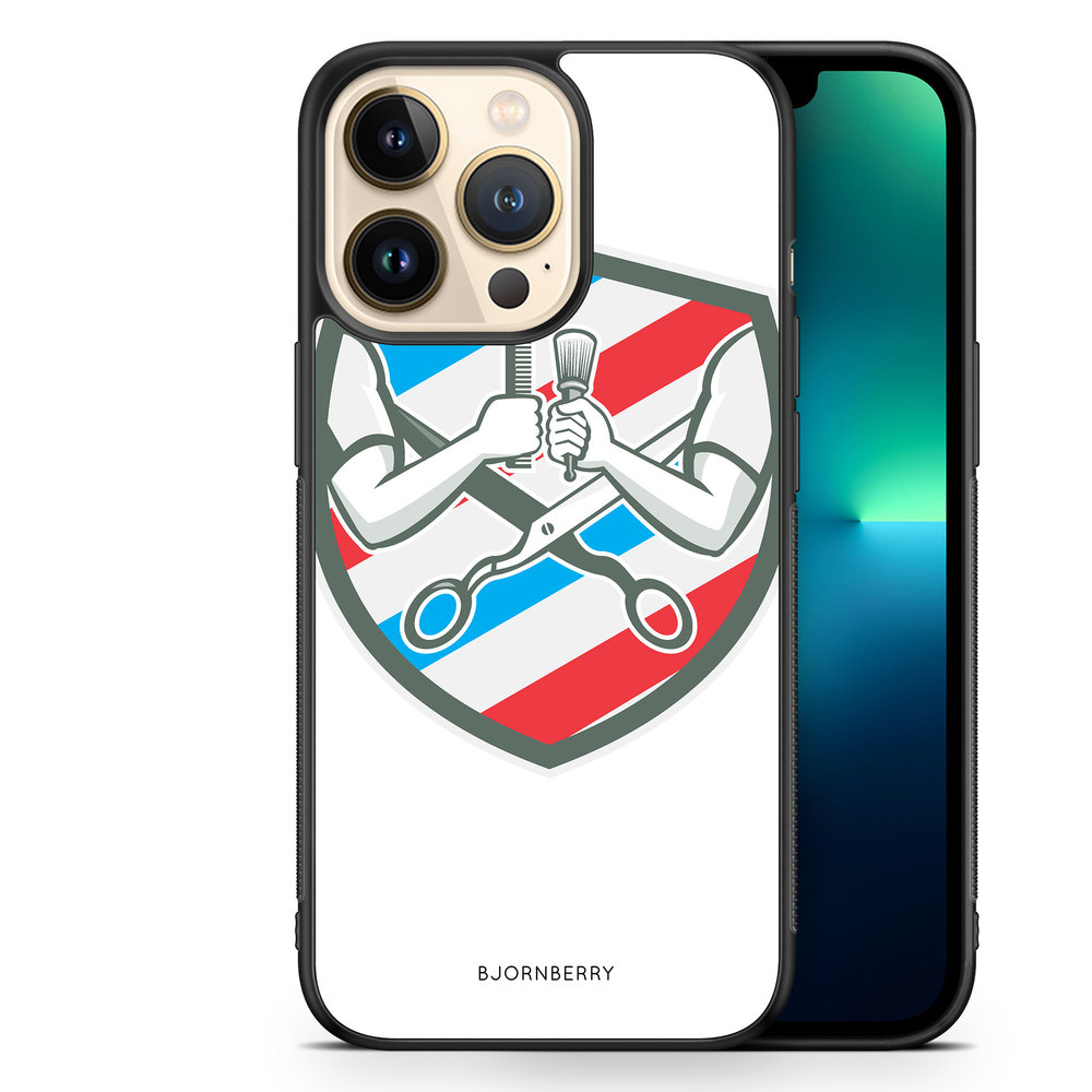 iPhone 13 Pro Case - Barber Logo