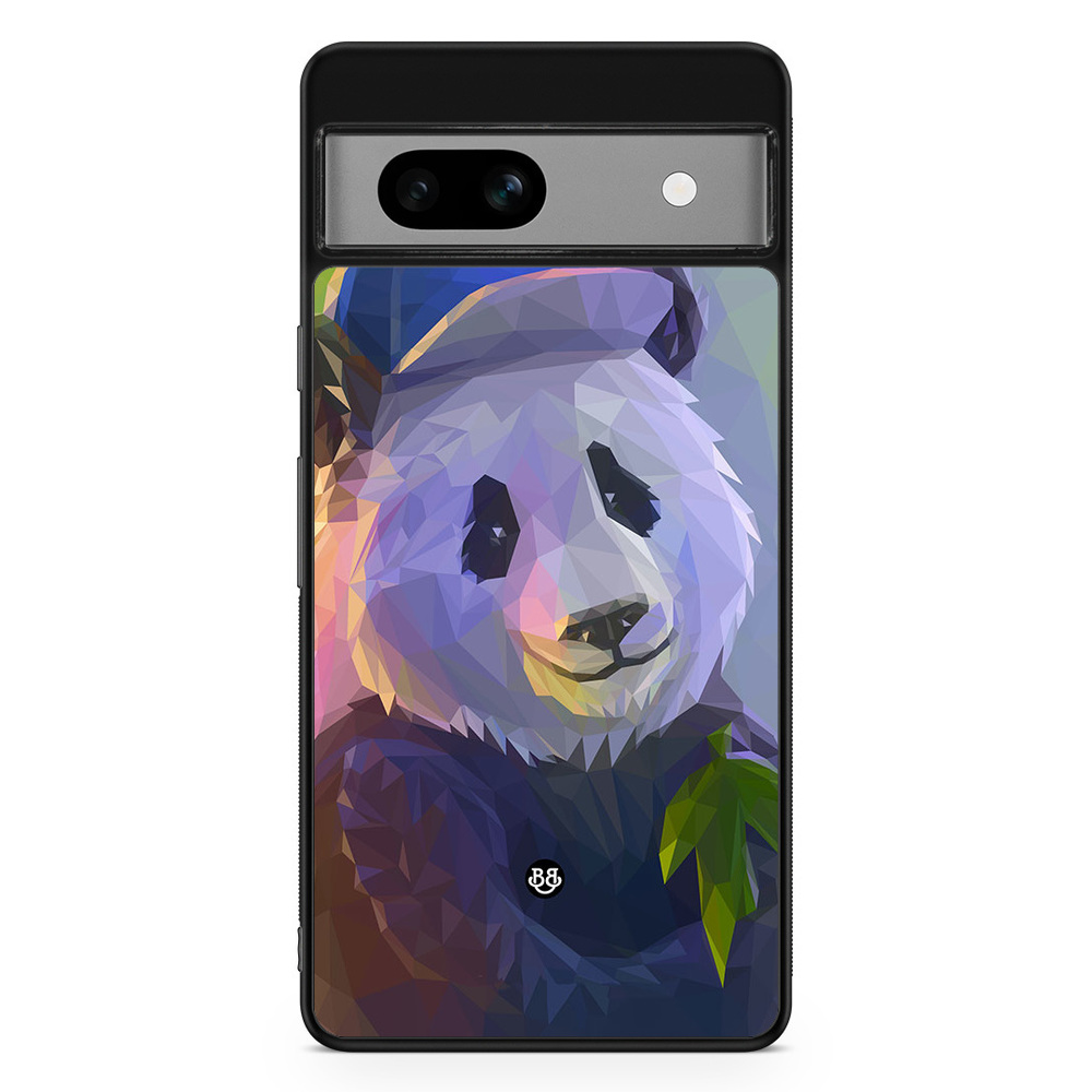 Google Pixel 7a Case - Colorful Panda