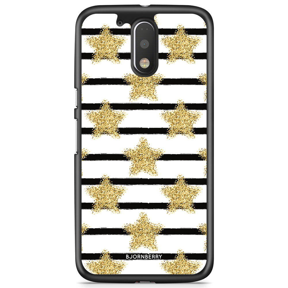Moto G4/G4 Plus Case - Gold Stars