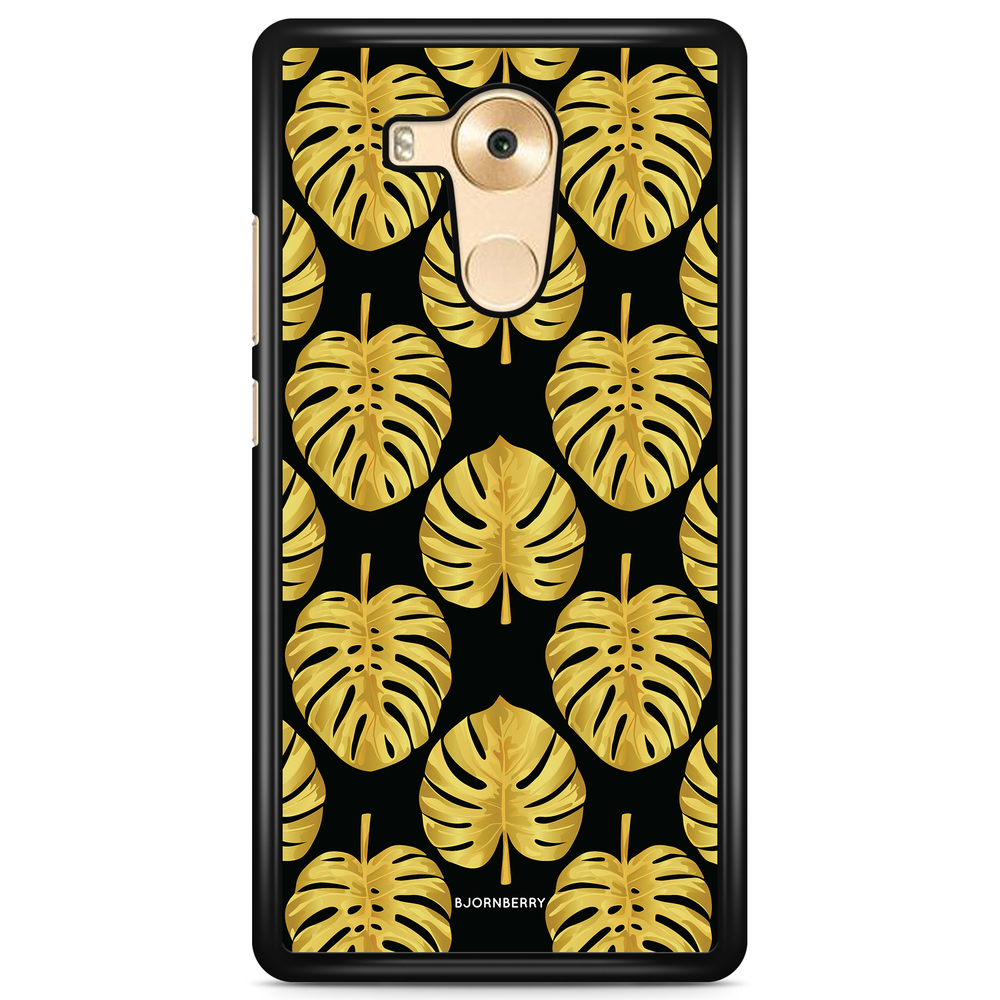 Huawei Mate 8 Case - Gold Monstera