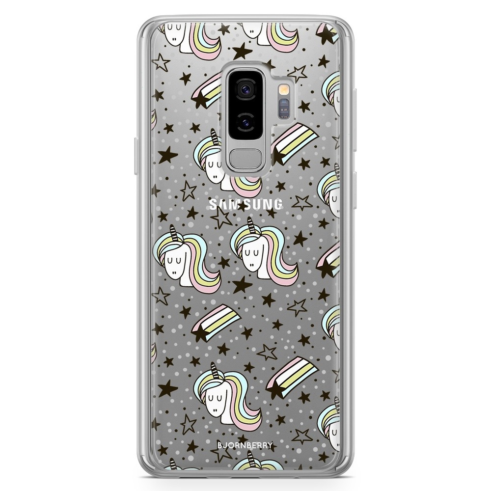 Samsung Galaxy S9 Plus Fashion Case - Unicorn Pattern