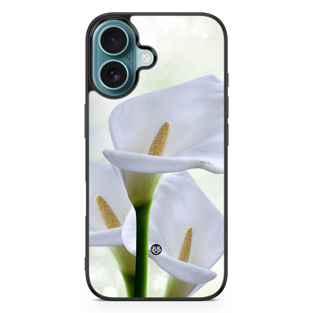 iPhone 16 Case - White Flower