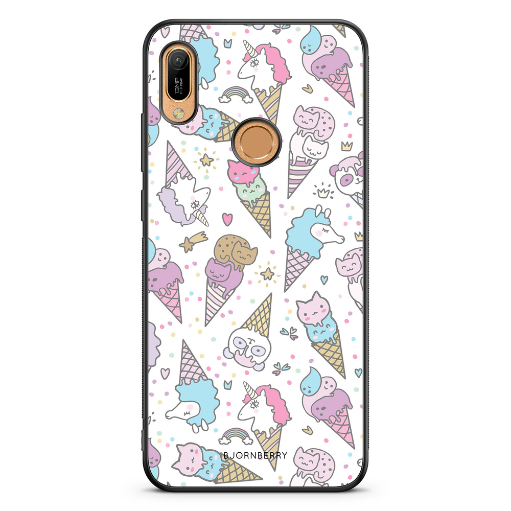 Huawei Y6 2019 Case - Cute Ice Cream