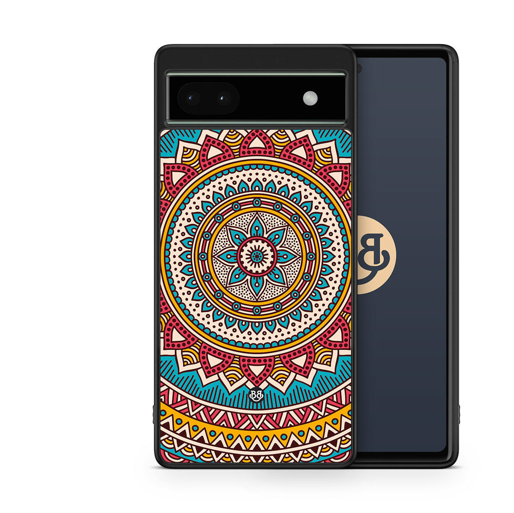 Google Pixel 6a Case - Mandala Pattern