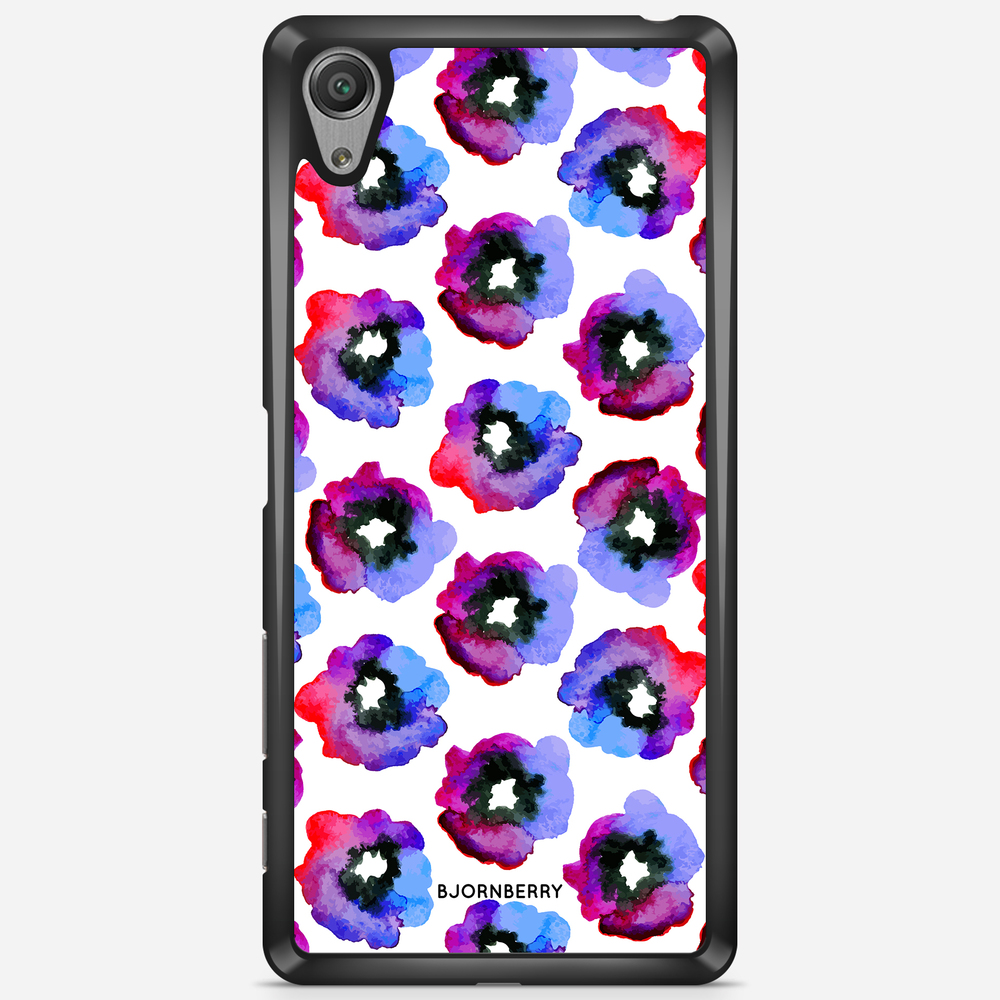 Sony Xperia X Performance Case - Violet Flowers