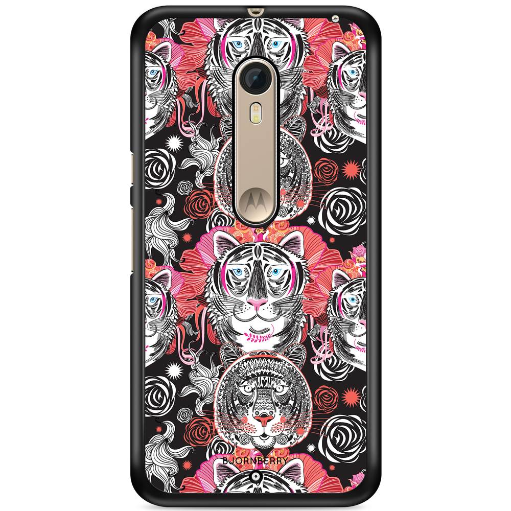 Moto X Style Skal - Teknade Tigrar