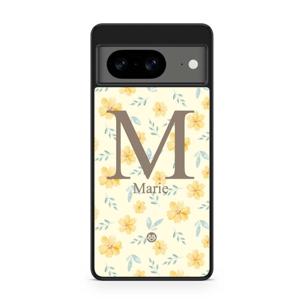 Google Pixel 8 Custom Skal - AWAKEN - Golden Bloom