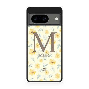 Google Pixel 8 Custom Skal - AWAKEN - Golden Bloom