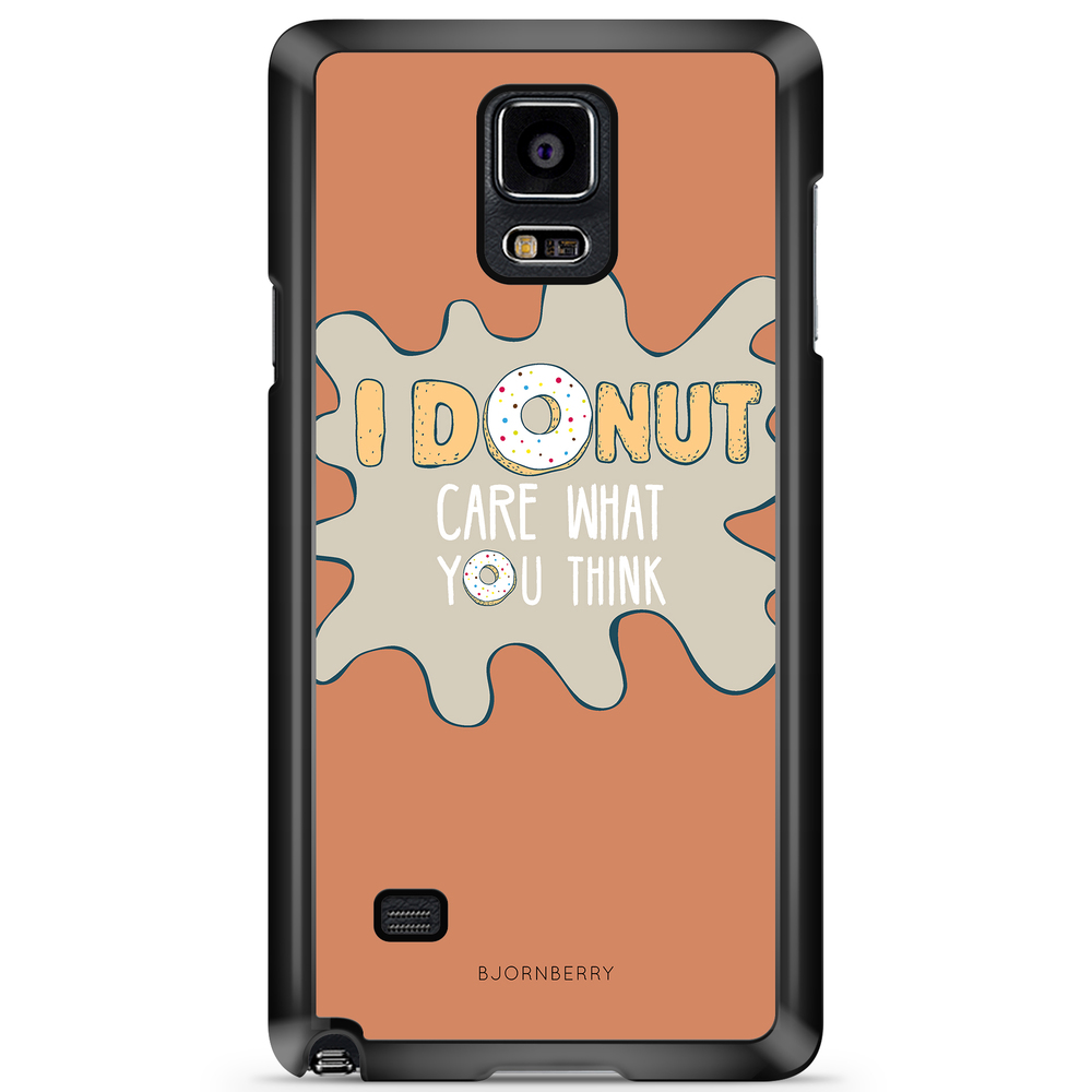 Samsung Galaxy Note 4 Case - I Donut Care