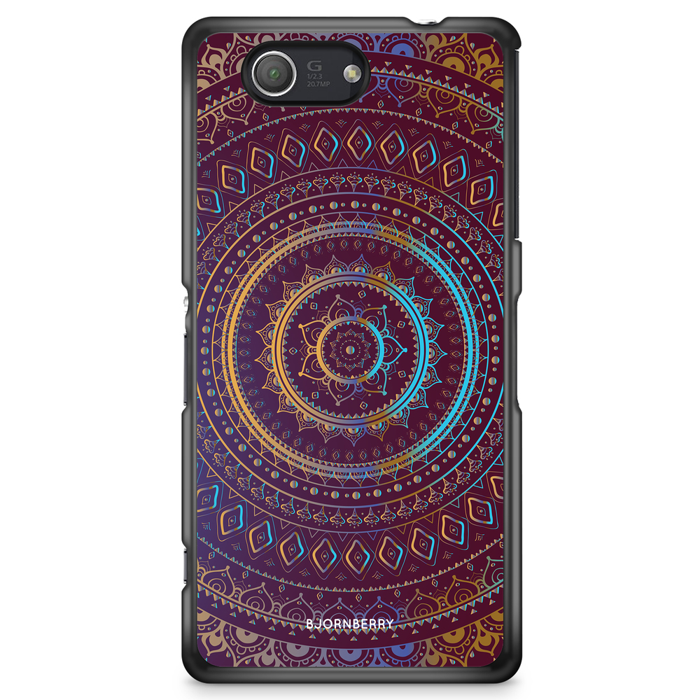 Sony Xperia Z3 Compact Case - Purple Mandala