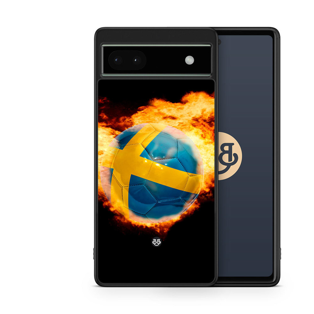 Google Pixel 6a Case - Sweden Soccer